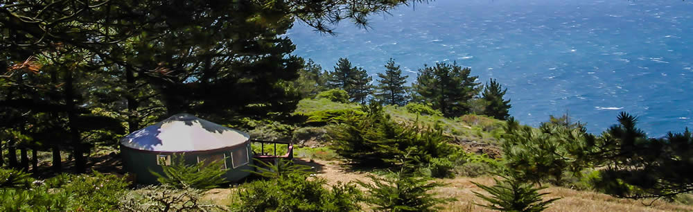 yurt by the beach